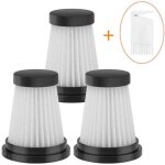 3 filtres + 1 brosse de nettoyage compatibles avec les aspirateurs sans fil moosoo k12 k12 pro k13, accessoire ...