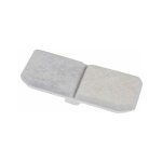 Lot de 3 filtres fontaine  eau 'animaux' 11cm blanc