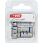 Cartouches fusibles pour porte - fusibles - avec témoin - 10, 3x31, 5mm - 25a - legrand Cartouches fusibles pour porte - fusibles - avec témoin - 10, 3x31, 5mm - 25a - legrand