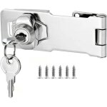 3 inch cadenas  loquet porte en avec diffrentes cls, moraillon de verrouillage, serrure bote aux ...
