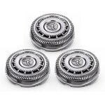 3 lames de rechange pour rasoirs philips - s�rie s9000 - compatibles avec les mod�les s8860, s9911, s9731, ...