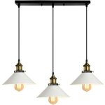 3 lampes suspension luminaire industrielle lustre plafonniers design edison mtal lustre suspension avec ...