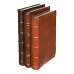 3 livres dco 'michel' 28cm marron