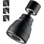 3 modes robinet de rallonge pivotant  360, arateurs pour robinet pivotant, tte douchette evier cuisine, ...