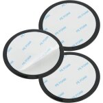 3 pack 8cm disques de fixation adh�sifs pour tableau de bord, support � ventouse avec a adh�sif r�sistant ...