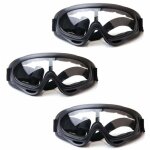 3 pack lunettes de s�curit�, jeux de plein air pour enfants lunettes de protection, protection des yeux ...