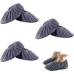 3 paires de surchaussures lavables, couvre - chaussures antid�rapants r�utilisables, imperm�ables et ...