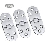 3 pcs alliage charnires de table acier inoxydable charnires porte pliant rabat charnires table charnires ...