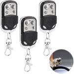 Rhg 3 pcs telecommande universelle portail, 433, 92 mhz t�l�commande de portail moderne universelle t�l�comman ...