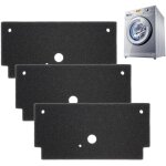 3 pi�ces 12022801 filtre s�che linge pour s�che - linge � pompe � chaleur bosch siemens, 292 x 142 x ...