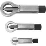 3 pices casse crous 9?12 mm / 12?16 mm / 16?22 mm, rpartiteur d'crou, outil de dmontage dcrou endommag ...