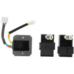 3 pi�ces / ensemble cdi double allumage + r�gulateur redresseur pour xl 600 v transalp 19891996