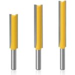 3 pi�ces fraise defonceuse 8mm, fraise � copier, m�ches carbide router bits, fraise bois extra - longue, ...
