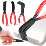 3 pi�ces pince pliante plieuse tole manuelle jeu de pinces � plier la t�le portable largeur 22 mm (0�, ...