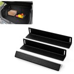 3 pi�ces de rangement pour coffre de voiture avec velcro, fixateur de bagages pour voiture, s�parateur ...