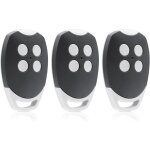 3 pi�ces de rechange t�l�commande ditec, 433, 92 mhz 4 canaux, t�l�commande compatible avec ditec gol4, ...