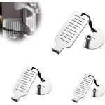 3 pi�ces serrure porte chambre, serrure de porte aucun per�age requis, serrure porte interieure portable, ...