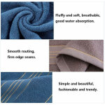 3 serviette de bain drap de bain en coton, grande taille douce luxe et tr�s absorbant, pour sauna douche ...