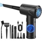 3 vitesses 91000 rpm air comprim� nettoyage pc, rechargeable par usb souflette d air electrique, duster ...
