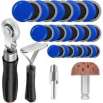 30 + 3pcs tire patch roller kit, tire repair tool for car grinding, repair buffing wheel / inner liner ...