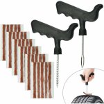 30 pcs mche rparation pneu en caoutchouc naturel mche pneu voiture 6mm10cm kit rparation pneu moto ...