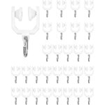 30 pi�ces d'accessoires de remplacement simples pour l'installation de rails courb�s, rails pliables, ...