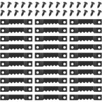 Gabrielle - 30 pices accroche tableau crochet cadre, fixations pour cadres, mural attache cadre accroche ...