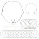 30 pices anneaux de fixation de lampe pour spot mr16 gu10 led de 50 mm, mr16 gu10 pince de fermeture, ...