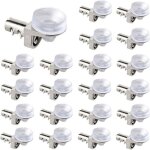 30 pices cremaillere etagere, taquets pour tagres chevilles d'tagre de placard de remplacement, ...