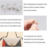 30 pi�ces fermoirs � griffes de homard en m�tal, mousqueton fermoirs lanyard pour bricolage sac � main ...