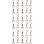 30 pi�ces rouleaux de rail planeur de voie de rideau plastique � roulettes en d'aluminium