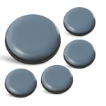 30 pices tflon ronde auto adhsives coulisses de meubles 19mm patins pour meubles patin chaise a clouer ...