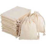 30 sachets lin 7x9cm, avec cordon, petits sacs cadeaux, pour caf�, mariage, coton (7x9cm - 30 pcs)
