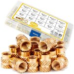 300 inserts filet�s m2, m2. 5, m3, m4, m5 et m6 en laiton thermodurcissable pour pi�ces en plastique ...