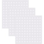 300 pi�ces autocollant double face, pastilles adh�sives double face colle transparente, autocollants ...