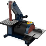 Ponceuse  bande et  disque 300w 125mm pieds anti - vibrations
