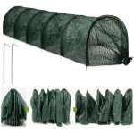 300 x 45 x 45 cm serre portable protection contre la chaleur du soleil, tunnel de jardin couverture ombrage ...