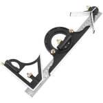 300mm multi - fonction rapporteur combinaison �querre r�gle en acier inoxydable outil de mesure professionnel ...