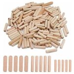 300pcs chevilles en bois 6mm 8mm 10mm chevilles en bois assorties m6 m8 m10 pour meubles en bois