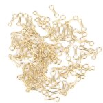 300pcs yeux en fil pour p�che � la carpe plombs alliage acier moules boucles accessoires