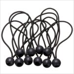 30pcs tendeur elastique, tendeurs elastique caoutchouc avec boule, pour b�che, pavillon, tente, rideaux, ...