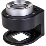 30x loupe illumin�e, 6 lumi�res bureau loupe en m�tal portable �chelle pliante �chelle boucle