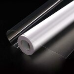 30x200cm film transparent autocollant protection , papier film adhesif pour meuble mur cuisine, rouleau ...