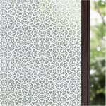 ?30x300cm)film fen�tre anti regard electrostatique adh�sif occultant intimit� film vitrage verre d�poli ...