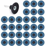 31 pcs 2 pouces 50mm disques abrasifs disques � lamelles 40 grit 60 grit 80 grit