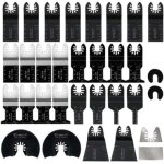 31pcs accessoires pour outils oscillants, professional lame outil multifonction kits coupe bois / m�tal ...