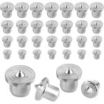 32 chevilles en bois set d'aide � la pose de chevilles marqueur de trous de chevilles 6 / 8 / 10 / 12 ...