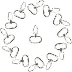 32mm silver homard griffe pivotant trigger pinces porte - mousqueton sac fermoirs, durable, lger pour ...