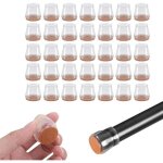 35 pi�ces protection pied de chaise pour 16 - 22 mm, tampon chaises en silicone, protege pied de chaise ...