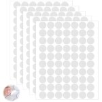 350pc pastilles adh�sives double face transparents amovibles petits autocollants double face pour la ...